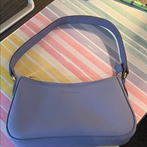 Portland Leather Lilac Shoulder Bag